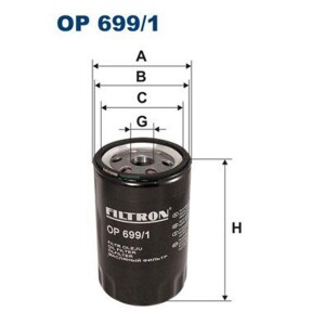 FILTRON OP 699/1 Ölfilter