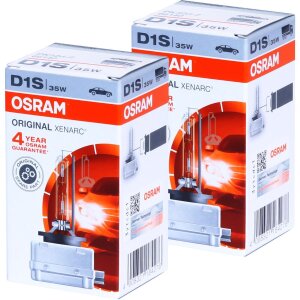 OSRAM D1S 66140 XENARC electronic ORIGINAL Line Xenon Brenner Duo-Pack
