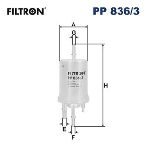 FILTRON PP 836/3 Kraftstofffilter