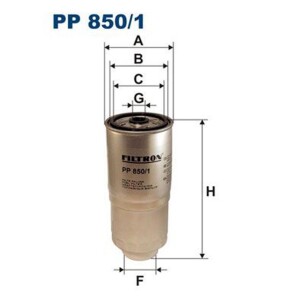FILTRON PP 850/1 Kraftstofffilter