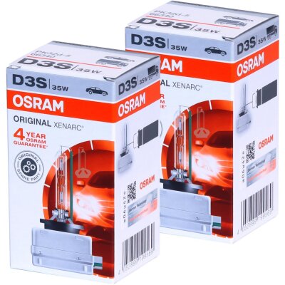 OSRAM D3S 66340 XENARC electronic ORIGINAL Line xenon bulb Duo-Pack
