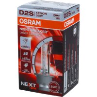 OSRAM D2S 66240XNN NIGHT BREAKER LASER NEXT GEN Xenarc bis zu 200 % mehr Helligkeit Xenon Brenner