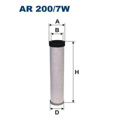 FILTRON AR 200/7W Sekundärluftfilter