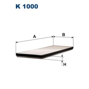 FILTRON K 1000 Filter Innenraumluft