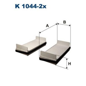 FILTRON K 1044-2x Filter Innenraumluft
