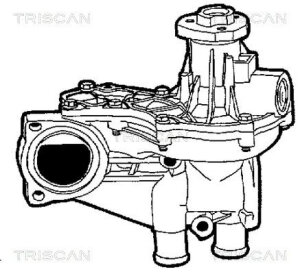 TRISCAN 8600 29003 Wasserpumpe Motork&uuml;hlung