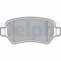 DELPHI LP2209 Bremsbelagsatz Scheibenbremse Bremsklötze Bremsbeläge für OPEL