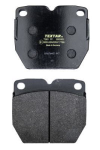 TEXTAR 2902501 Bremsbelagsatz Scheibenbremse Bremsklötze Bremsbeläge für TEXTAR