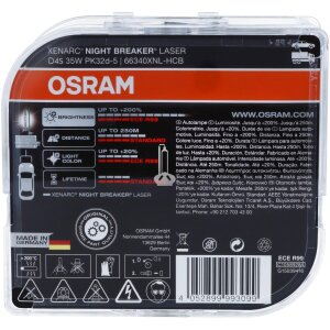 OSRAM D4S 66440XNL NIGHT BREAKER LASER Xenarc NEXT Generation Xenon Bulb