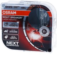 OSRAM D4S 66440XNL NIGHT BREAKER LASER Xenarc bis zu 200 % mehr Helligkeit Xenon Brenner