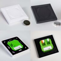 LOXONE Touch Tree / Air / Nano Wei&szlig; / Anthrazit kompakten Bedienelement Taster