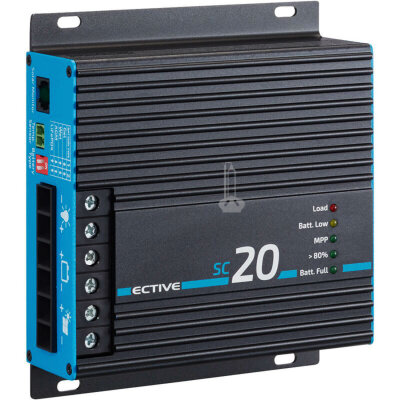ECTIVE SC-Serie MPPT Solar-Laderegler mit App-Anzeige für 12/24V Versorgungsbatterien 50V 20A 40A