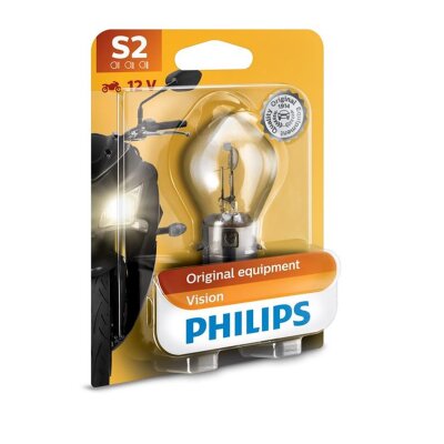 Philips S2 12V Leuchtmittel für Hauptscheinwerfer Kraftrad