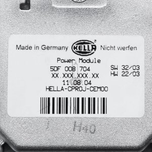 HELLA XENON 5DF008704 AFS Kurvenlicht Leistungsmodul Scheinwerfer Steuergerät