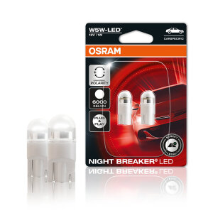 OSRAM NIGHT BREAKER LED W5W CARSPECIFIC Sehr helles wei&szlig;es Licht einfacher Anschluss