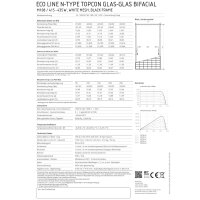 Luxor ECO LINE M108 435Wp Glas-Glas TOPCon Bifazial PV Photovoltaik Modul Solar Panel LD16770