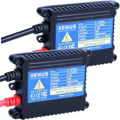XENUS Basic HID Xenon KIT Scheinwerfer Steuergerät 12V 35W AC 2 Stück