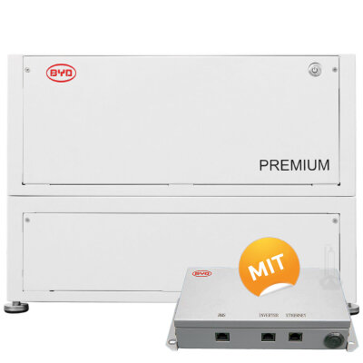 BYD B-Box LVL LV 48V Premium Niedervolt Batterie Strom Speicher System 15.4 kWh + BMU IP20
