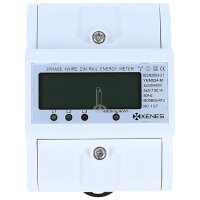 XENES LCD  S0+Mod-Bus RS485 Digitaler 1ph 3 Phase Stromzähler 400 1000 Imp/kWh