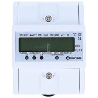 XENES LCD Digitaler Stromzähler 3 Phase Mod-Bus Energiezähler