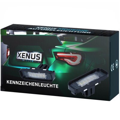 LED License Plate Lighting Modules for Mercedes Conversion Kit