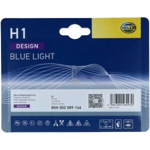 Hella BLUE LIGHT DESIGN - Stylischer Look 4000K