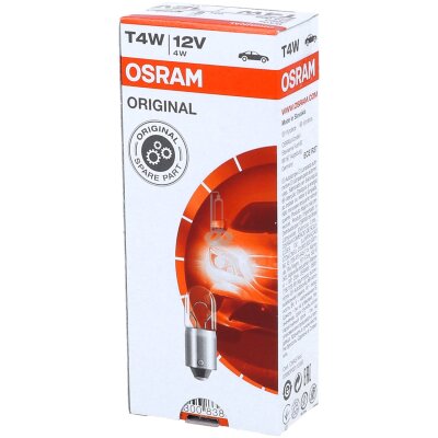 10x OSRAM Original Line - Originalersatzteile Halogen Signal und Innenraum Beleuchtung Lampen T4W