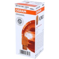 10x OSRAM Original Line - Originalersatzteile Halogen Signal und Innenraum Beleuchtung Lampen WY21W