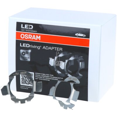 OSRAM LEDriving Adapter Set 2 Stück 64210DA01-1 für OSRAM H7 LED