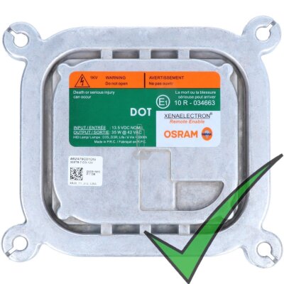 D1S Xenon control unit connection cable - 30cm for Osram, 5,50 €
