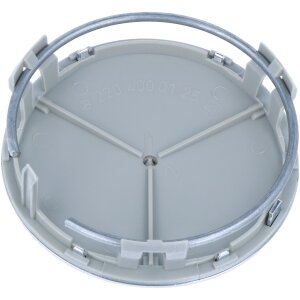 ORIGINAL MERCEDES-BENZ Wheel cover Star titanium silver/Chrome