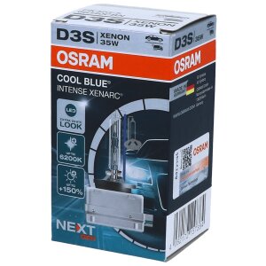 OSRAM D3S 66340CBN Xenarc COOL BLUE Intense (NEXT GEN)...
