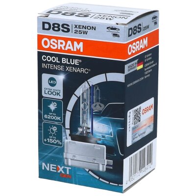 OSRAM D8S 66548CBN Xenarc COOL BLUE Intense (NEXT GEN) Xenon Brenner