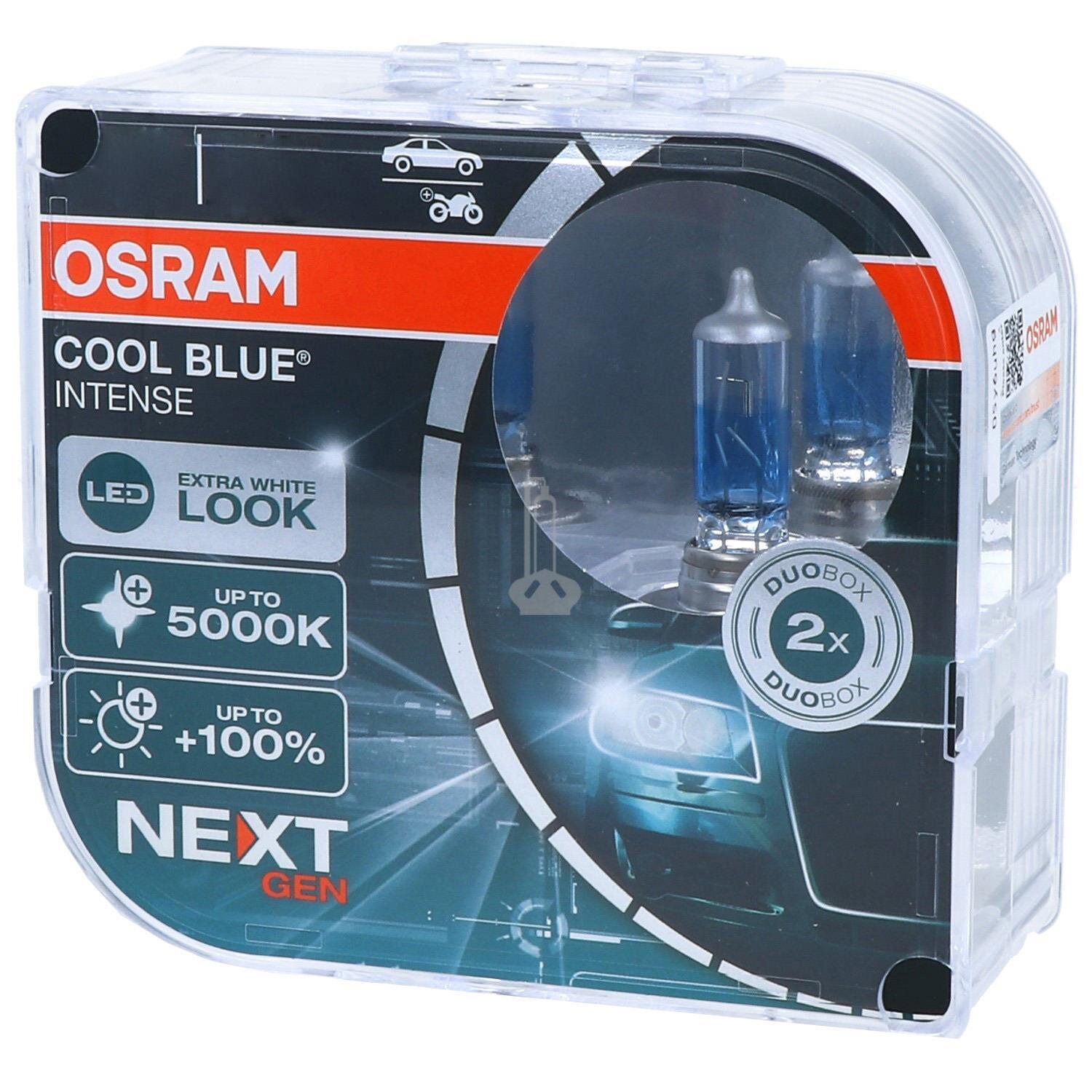 OSRAM COOL BLUE INTENSE XENARC H1 H4 H7 H15 HIR2 W5W D1S D2S D3S D4S D8S  D2R